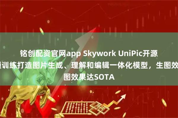 铭创配资官网app Skywork UniPic开源了！从零预训练打造图片生成、理解和编辑一体化模型，生图效果达SOTA